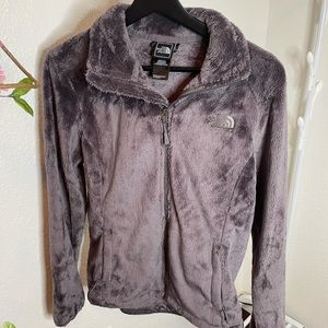 The North Face fuzzy jacket